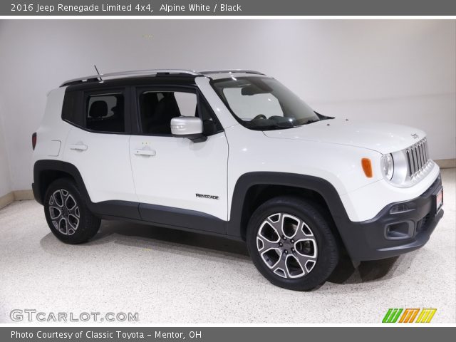 2016 Jeep Renegade Limited 4x4 in Alpine White