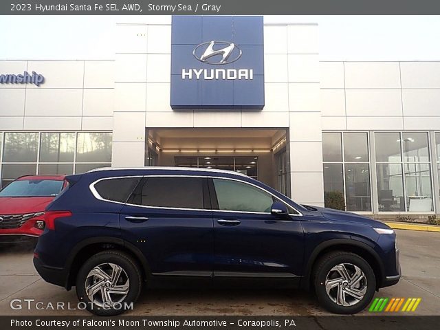 2023 Hyundai Santa Fe SEL AWD in Stormy Sea