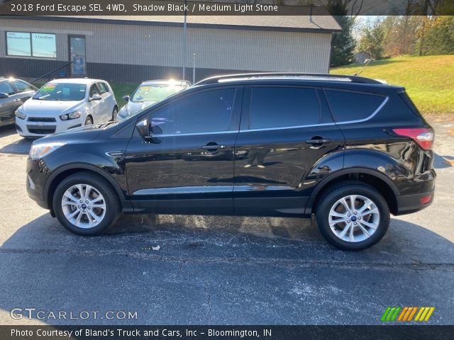 2018 Ford Escape SEL 4WD in Shadow Black