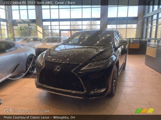 2022 Lexus RX 350 F Sport AWD in Caviar