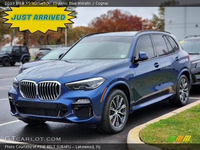 2019 BMW X5 xDrive50i in Phytonic Blue Metallic