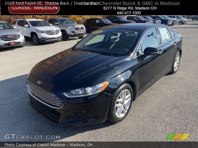 2016 Ford Fusion SE in Shadow Black