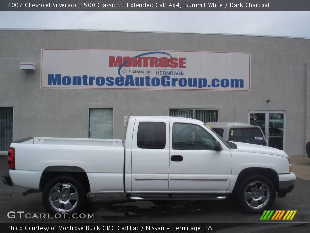 2007 Chevrolet Silverado 1500 Classic LT Extended Cab 4x4 in Summit White