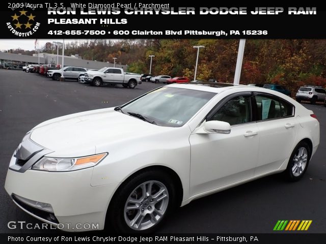 2009 Acura TL 3.5 in White Diamond Pearl