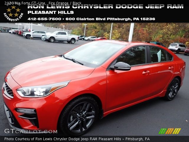 2020 Kia Forte GT-Line in Fire Orange
