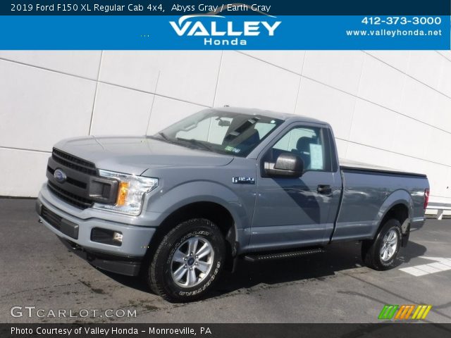 2019 Ford F150 XL Regular Cab 4x4 in Abyss Gray