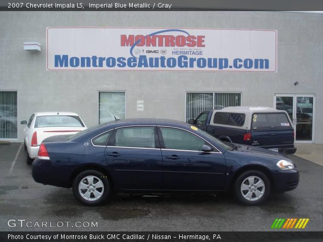 2007 Chevrolet Impala LS in Imperial Blue Metallic