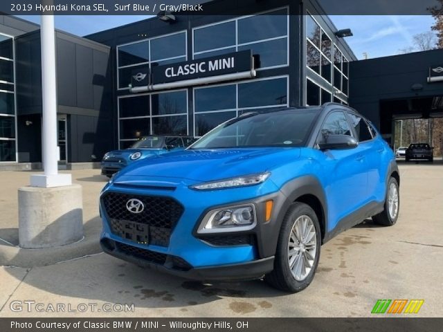 2019 Hyundai Kona SEL in Surf Blue