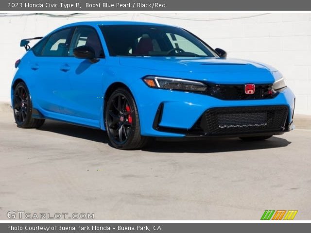 2023 Honda Civic Type R in Boost Blue Pearl