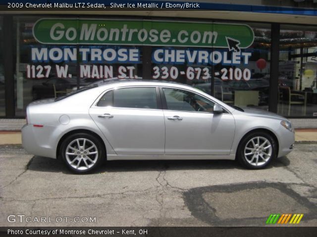 2009 Chevrolet Malibu LTZ Sedan in Silver Ice Metallic