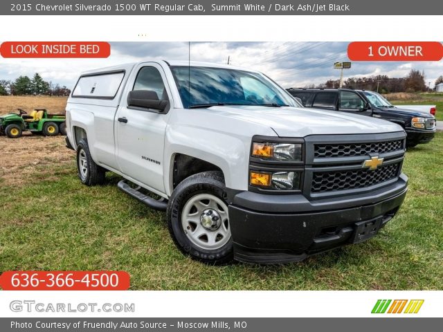 2015 Chevrolet Silverado 1500 WT Regular Cab in Summit White