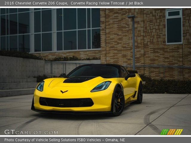 2016 Chevrolet Corvette Z06 Coupe in Corvette Racing Yellow Tintcoat
