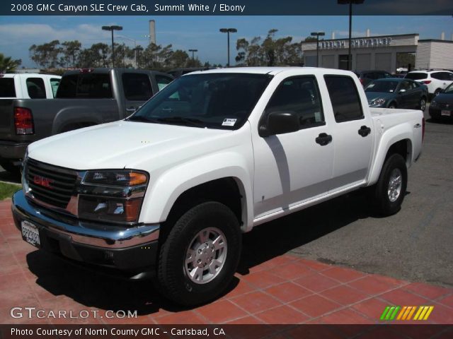 2008 GMC Canyon SLE Crew Cab in Summit White