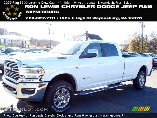 2022 Ram 3500 Laramie Crew Cab 4x4 in Bright White