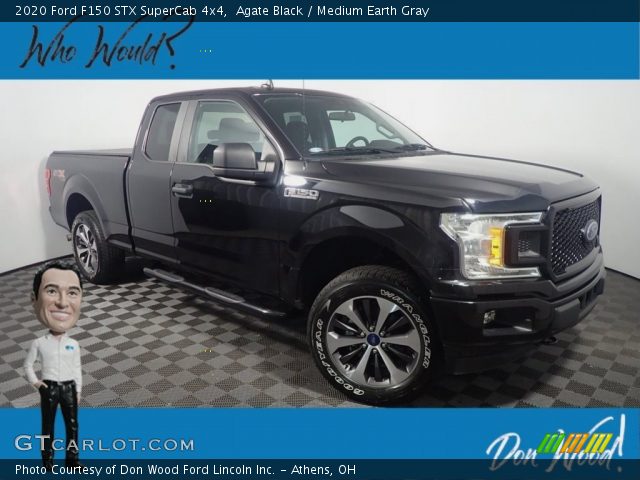 2020 Ford F150 STX SuperCab 4x4 in Agate Black