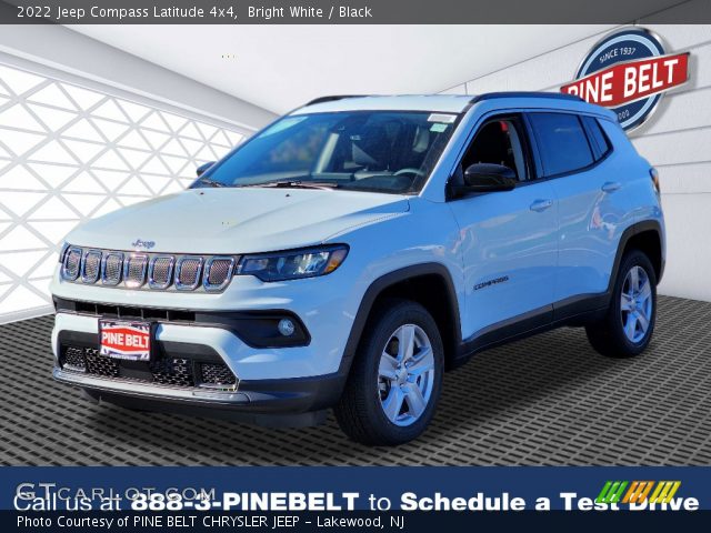 2022 Jeep Compass Latitude 4x4 in Bright White