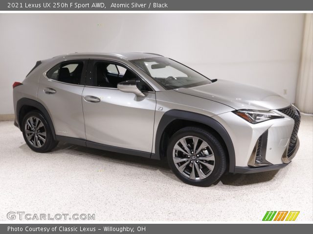 2021 Lexus UX 250h F Sport AWD in Atomic Silver