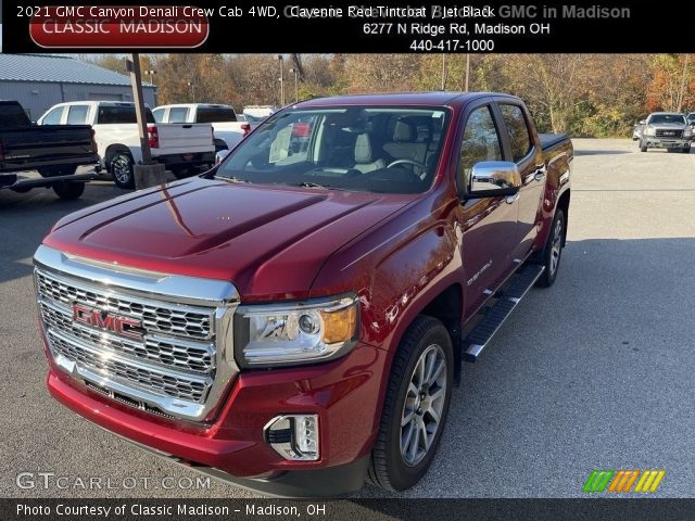 2021 GMC Canyon Denali Crew Cab 4WD in Cayenne Red Tintcoat