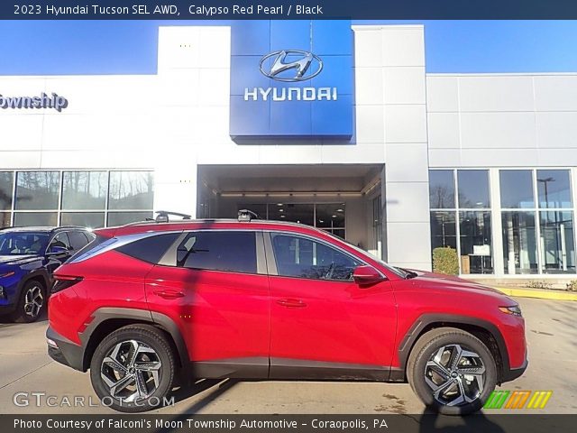 2023 Hyundai Tucson SEL AWD in Calypso Red Pearl