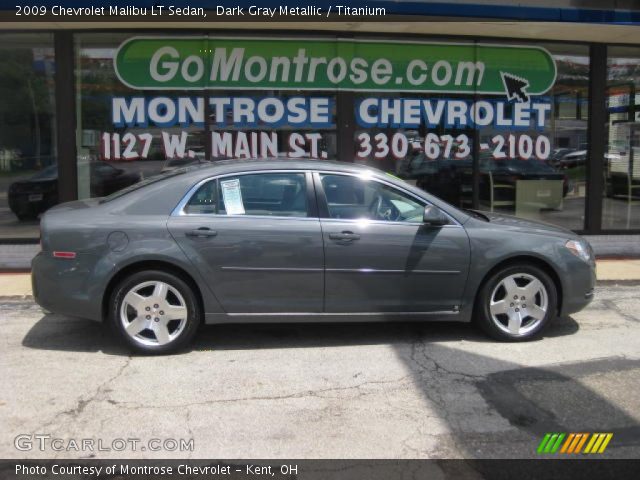 2009 Chevrolet Malibu LT Sedan in Dark Gray Metallic