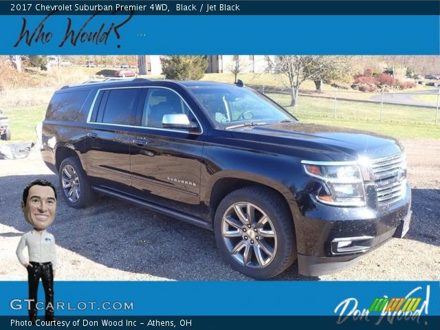 2017 Chevrolet Suburban Premier 4WD in Black