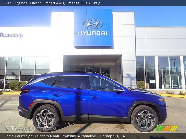 2023 Hyundai Tucson Limited AWD in Intense Blue