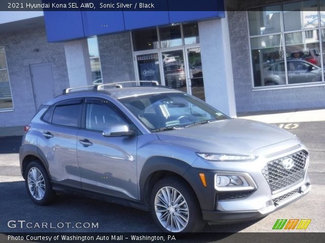 2021 Hyundai Kona SEL AWD in Sonic Silver