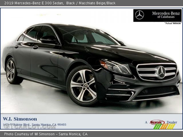 2019 Mercedes-Benz E 300 Sedan in Black