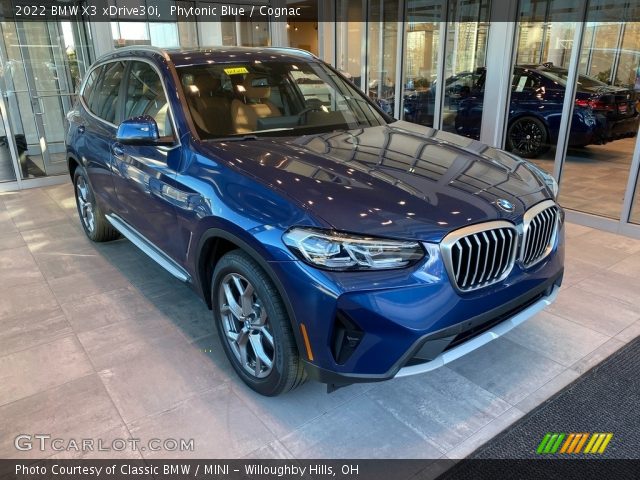 2022 BMW X3 xDrive30i in Phytonic Blue