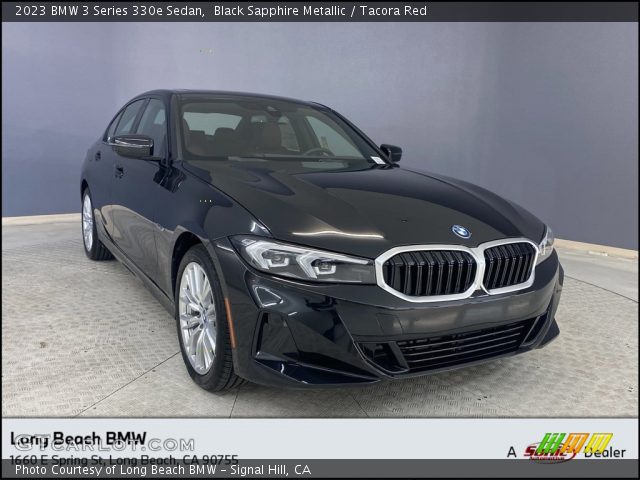 2023 BMW 3 Series 330e Sedan in Black Sapphire Metallic