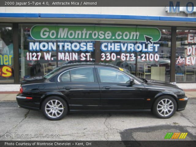 2000 Jaguar S-Type 4.0 in Anthracite Mica