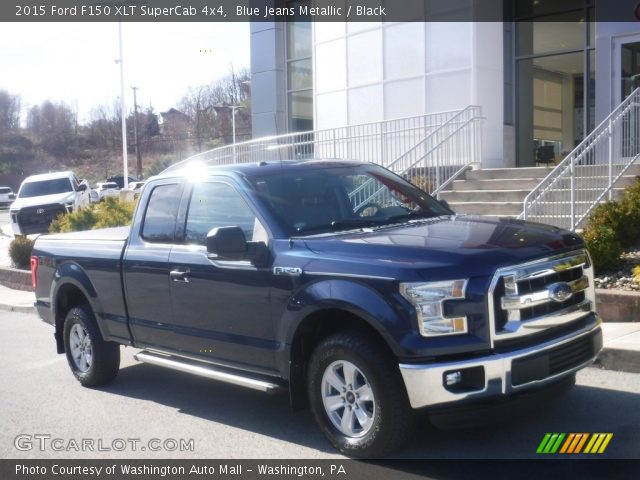 2015 Ford F150 XLT SuperCab 4x4 in Blue Jeans Metallic