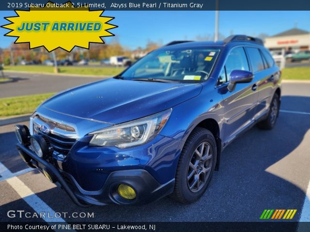 2019 Subaru Outback 2.5i Limited in Abyss Blue Pearl