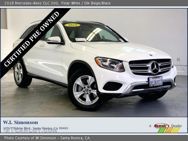 2018 Mercedes-Benz GLC 300 in Polar White