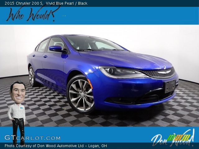 2015 Chrysler 200 S in Vivid Blue Pearl