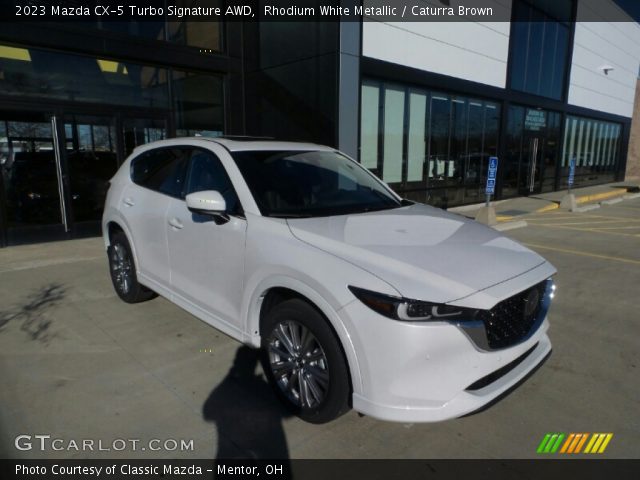 2023 Mazda CX-5 Turbo Signature AWD in Rhodium White Metallic