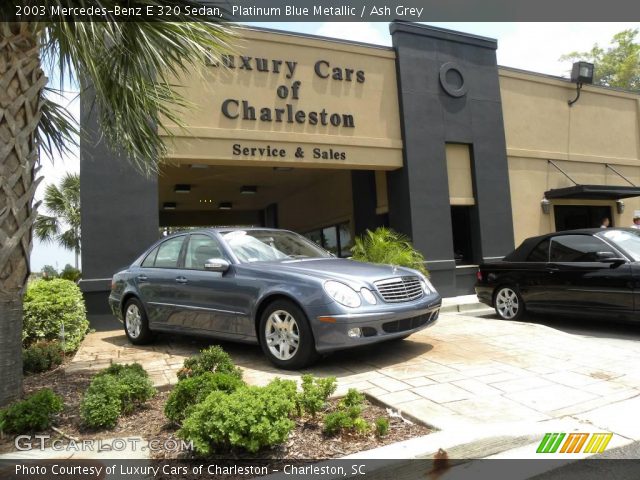 2003 Mercedes-Benz E 320 Sedan in Platinum Blue Metallic