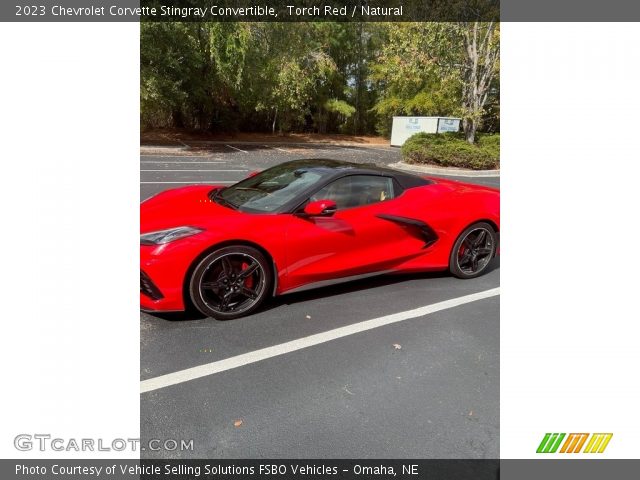 2023 Chevrolet Corvette Stingray Convertible in Torch Red