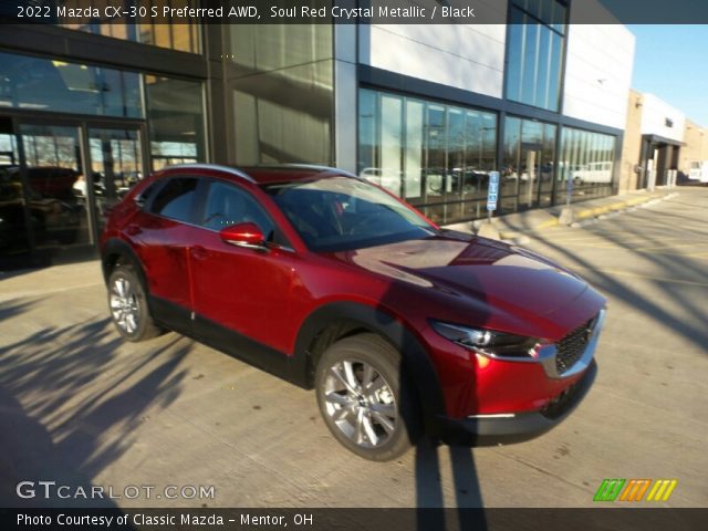 2022 Mazda CX-30 S Preferred AWD in Soul Red Crystal Metallic