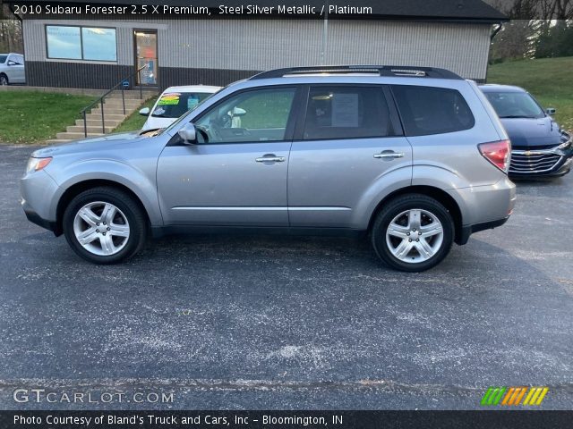 2010 Subaru Forester 2.5 X Premium in Steel Silver Metallic