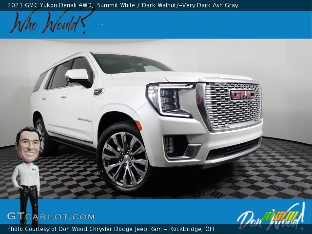 2021 GMC Yukon Denali 4WD in Summit White