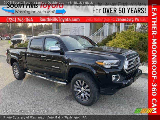 2023 Toyota Tacoma Limited Double Cab 4x4 in Black