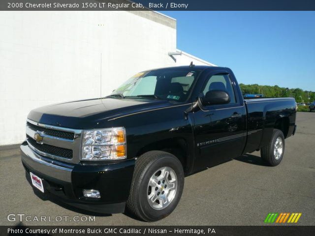 2008 Chevrolet Silverado 1500 LT Regular Cab in Black