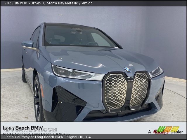 2023 BMW iX xDrive50 in Storm Bay Metallic
