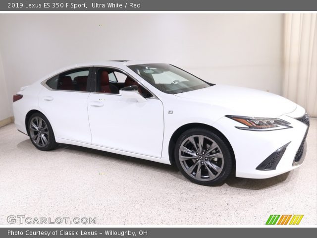 2019 Lexus ES 350 F Sport in Ultra White