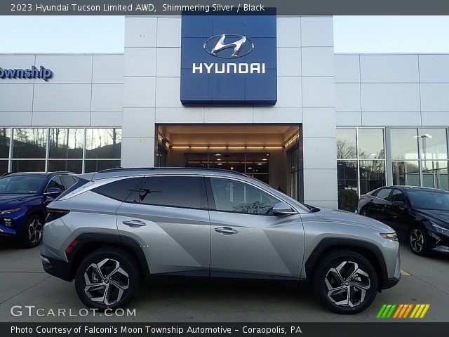 2023 Hyundai Tucson Limited AWD in Shimmering Silver