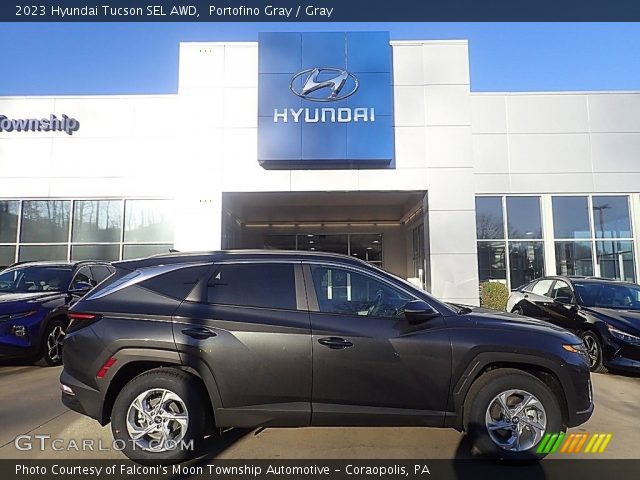 2023 Hyundai Tucson SEL AWD in Portofino Gray