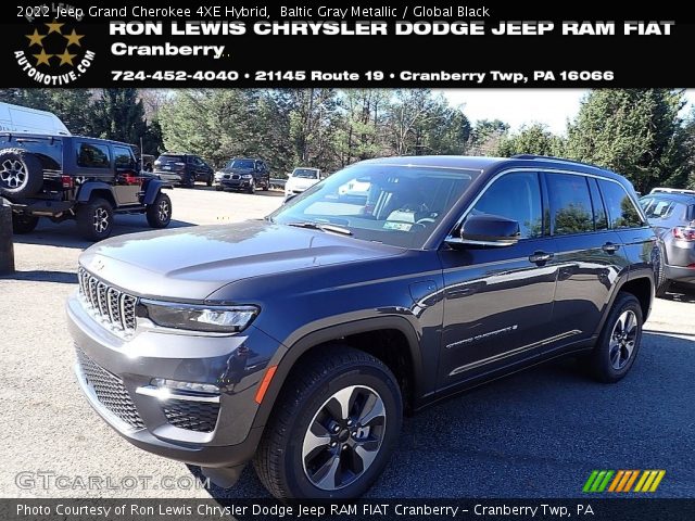 2022 Jeep Grand Cherokee 4XE Hybrid in Baltic Gray Metallic