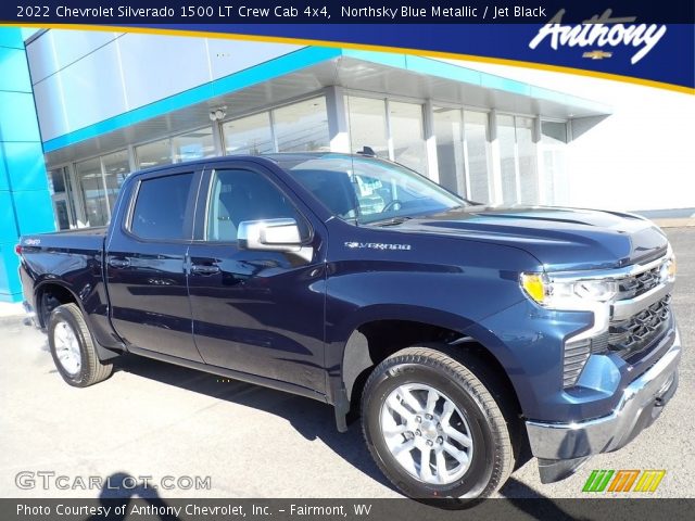 2022 Chevrolet Silverado 1500 LT Crew Cab 4x4 in Northsky Blue Metallic