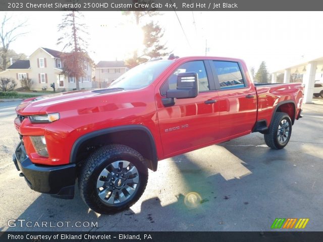 2023 Chevrolet Silverado 2500HD Custom Crew Cab 4x4 in Red Hot